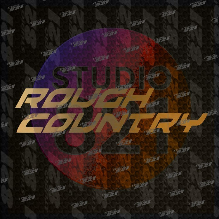 ROUGH COUNTRY Off Road 4x4 transfer cut decal sticker Jeep rock crawling V2