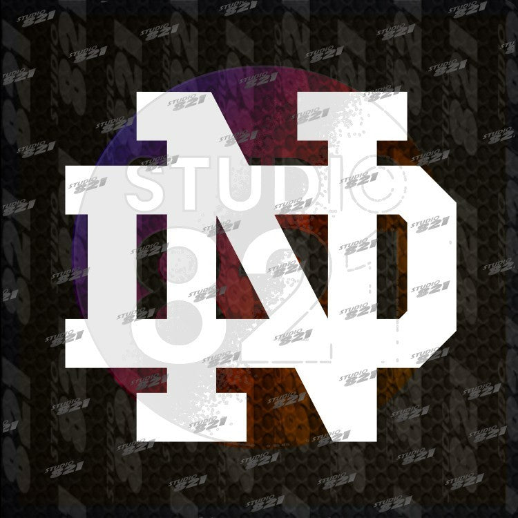 Notre Dame Fighting Irish University Vinyl Decal