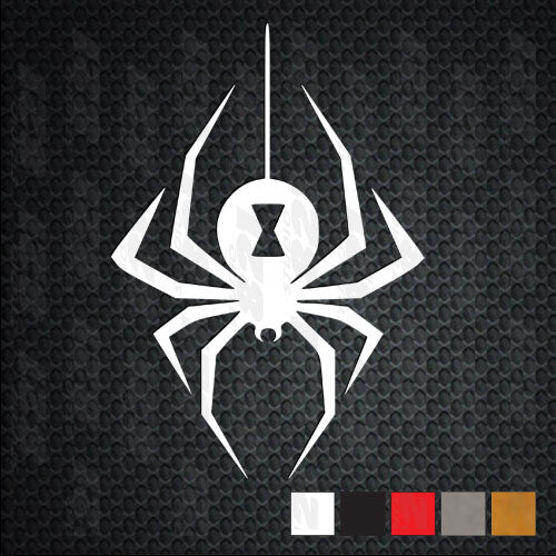 BLACK WIDOW SPIDER Decal Car Window Vinyl Decal Sticker laptop V2