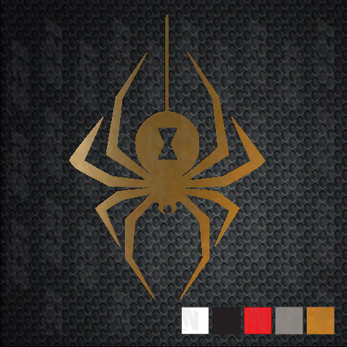 BLACK WIDOW SPIDER Decal Car Window Vinyl Decal Sticker laptop V2