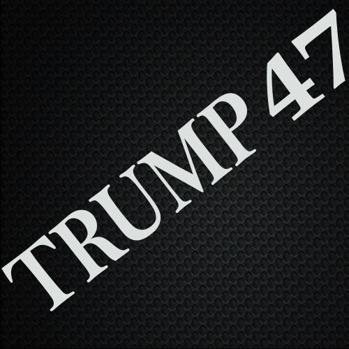 Trump 47 President Truck Car Tumbler Vinyl Decal Sticker 2024