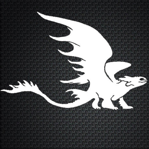 Toothless Dragon Sticker How To Train Your Dragon car window truck