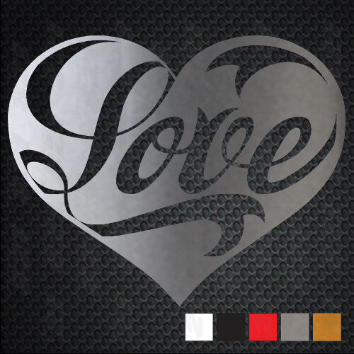 Love Heart Car Window Vinyl Decal Sticker laptop