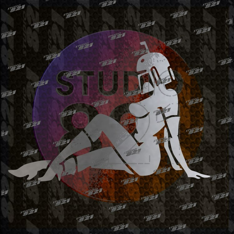 Girl Mudflap Decal Car Window Vinyl Sticker Star Wars BOBA FETT Mandalorian