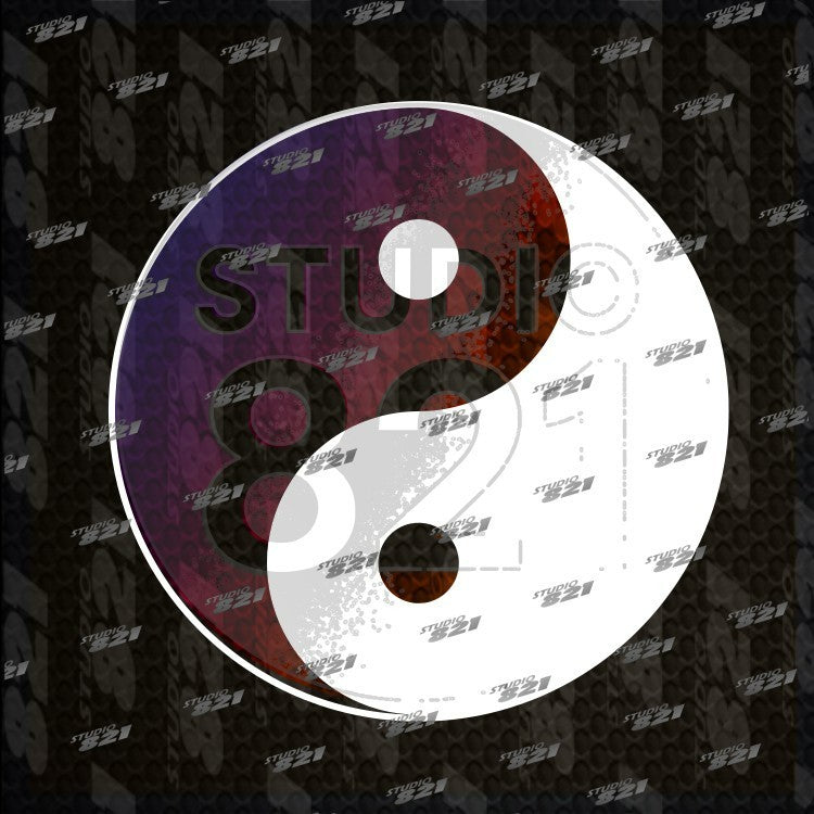 YIN YANG Decal Car Window Vinyl Decal Sticker laptop