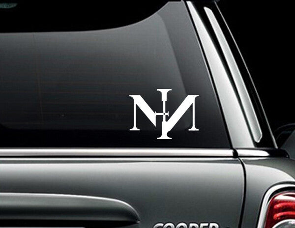 Nine Inch Nails NIN Vinyl Decal – Car, Truck, Laptop, Window Sticker