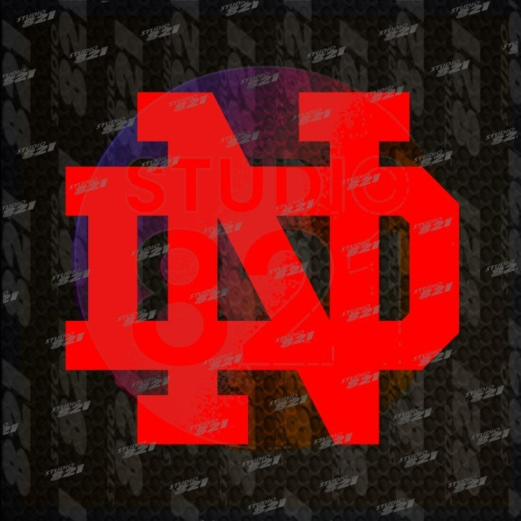 Notre Dame Fighting Irish University Vinyl Decal