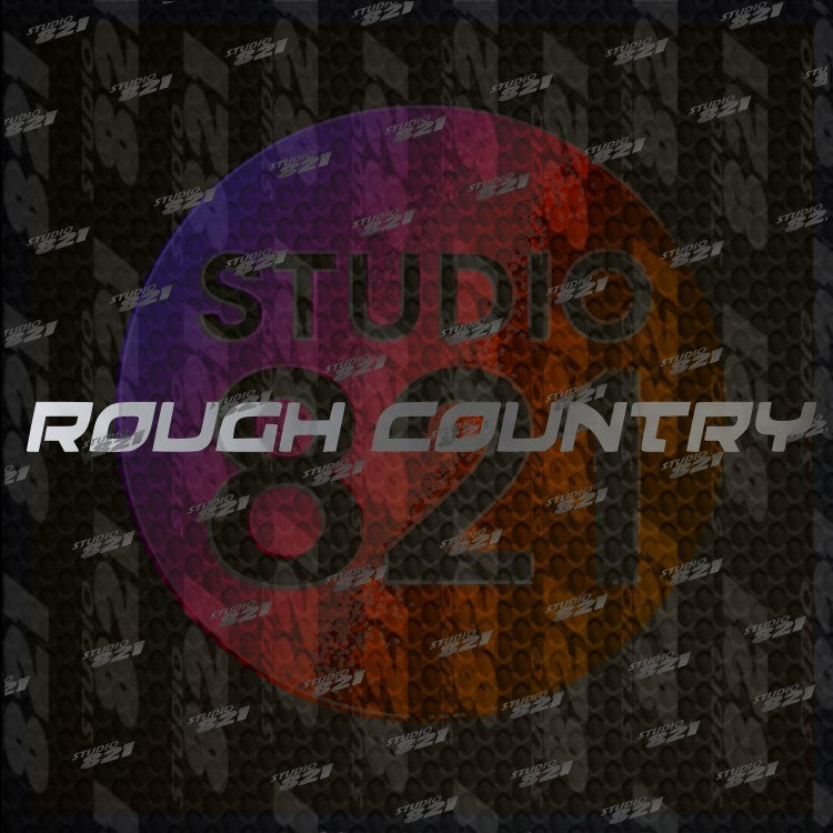 Adesivo adesivo ROUGH COUNTRY Off Road corte transferência 4x4 Jeep rock crawling V1-