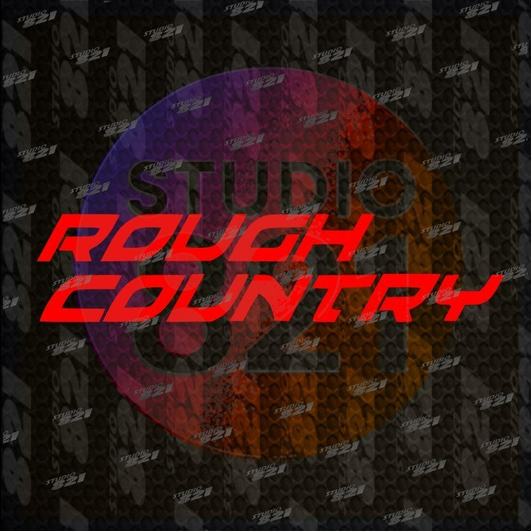 ROUGH COUNTRY Off Road 4x4 transfer cut decal sticker Jeep rock crawling V2