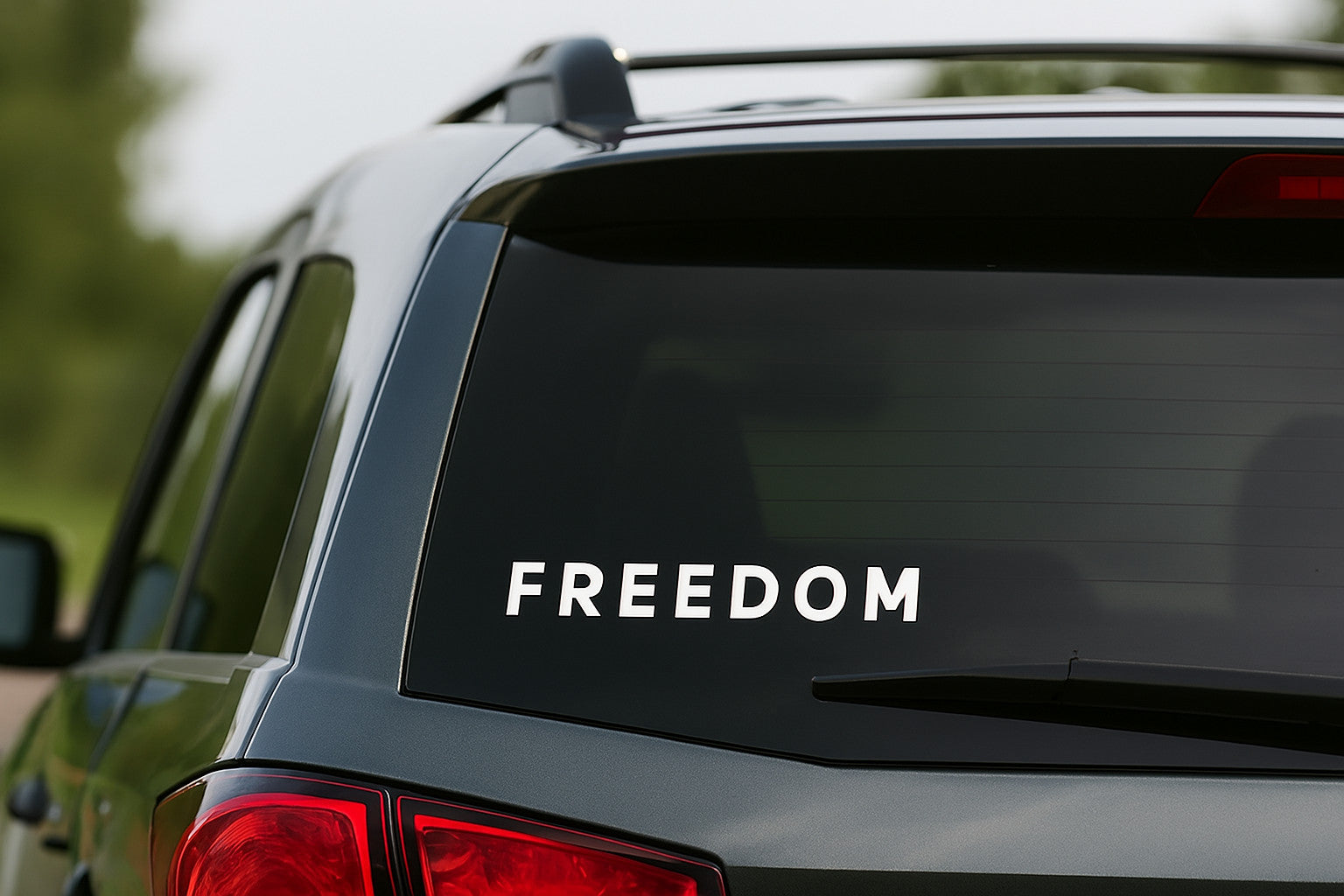 FREEDOM Vinyl Decal Sticker - Charlie Kirk Transfer Cut Stickers-Patriotism USA