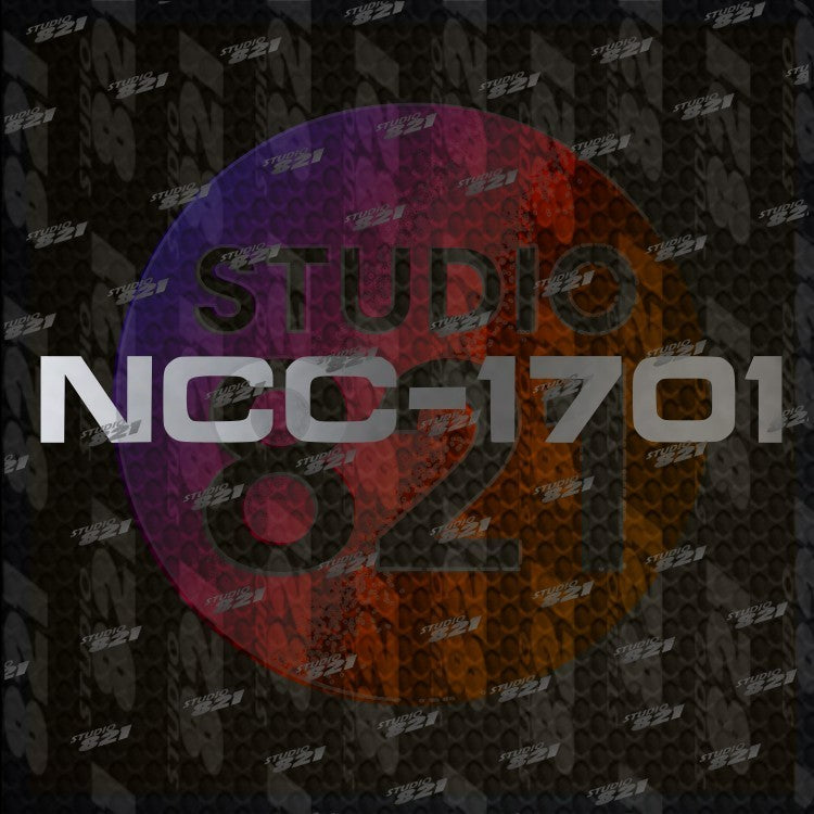 STAR TREK NCC-1701 Vinyl Transfer cut decal Sci-fi number Trekkie Sticker