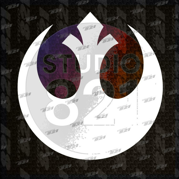 REBEL ALLIANCE Decal Car Window Vinyl Sticker Star Wars Mandalorian