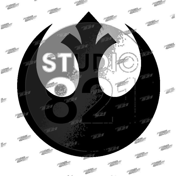 REBEL ALLIANCE Decal Car Window Vinyl Sticker Star Wars Mandalorian