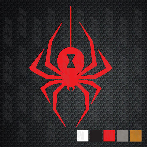 BLACK WIDOW SPIDER Decal Car Window Vinyl Decal Sticker laptop V2