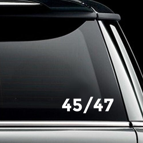 Trump 45 / 47 President Truck Car Tumbler Vinyl Decal Sticker 2024