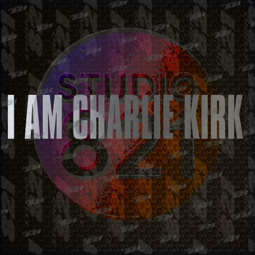 I AM CHARLIE KIRK Vinyl Decal Sticker - Die Cut weatherproof - Patriotism USA