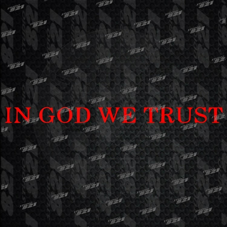 IN GOD WE TRUST Decal Sticker - Vinyl weatherproof Die Cut-Patriotism USA