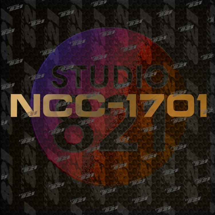 STAR TREK NCC-1701 Vinyl Transfer cut decal Sci-fi number Trekkie Sticker