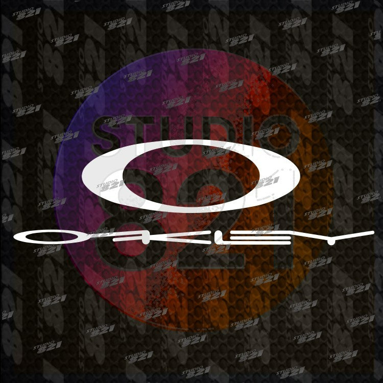 OAKLEY transfer cut decal sunglasses and sports wear sticker new