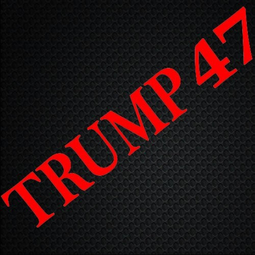 Trump 47 President Truck Car Tumbler Vinyl Decal Sticker 2024