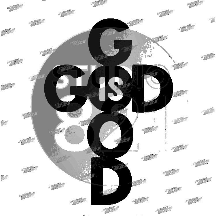 God Is Good Vinyl Die Cut Decal Sticker - Faith