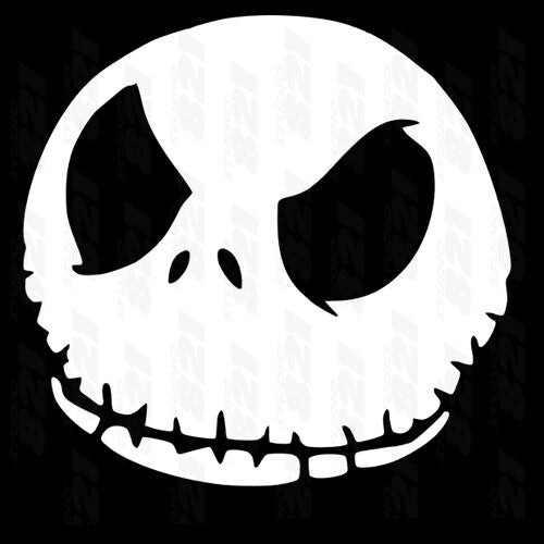 Jack Skellington Nightmare before christmas Decal Vinyl Car Window Sticker