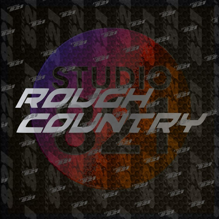 ROUGH COUNTRY Off Road 4x4 transfer cut decal sticker Jeep rock crawling V2