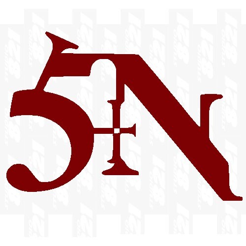 Nine Inch Nails NIN SIN Logo Car Window Laptop Guitar Vinyl Decal Sticker
