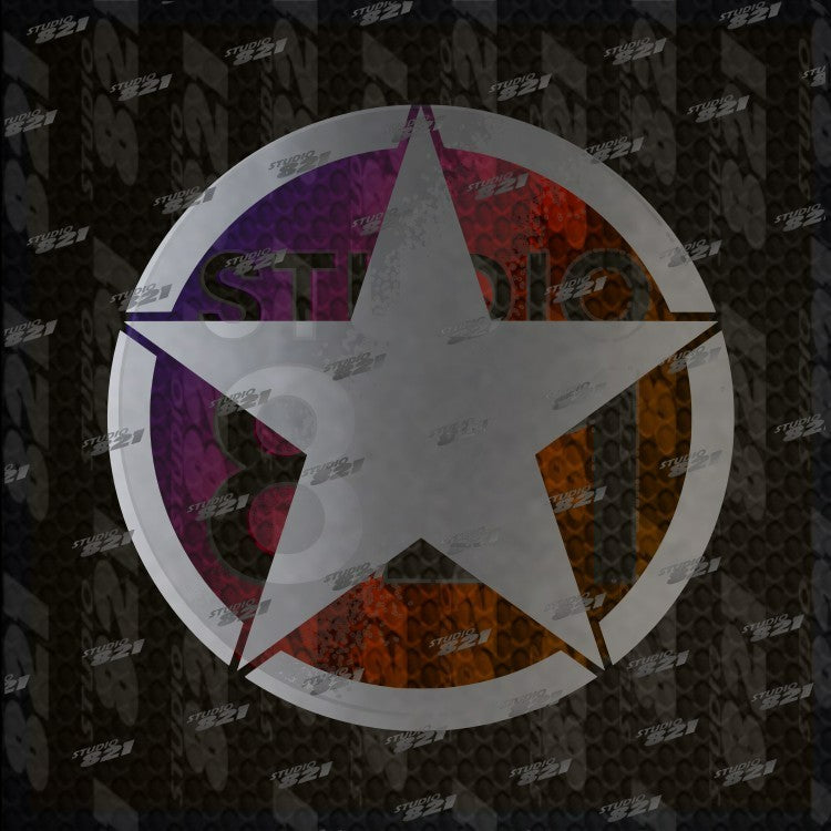 Star Emblem Vinyl Die Cut Decal Sticker - Army Military