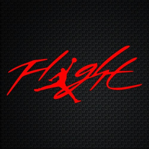 Michael Jordan Flight Decal Basketball Logo Vinyl Window Sticker Laptop Ipad