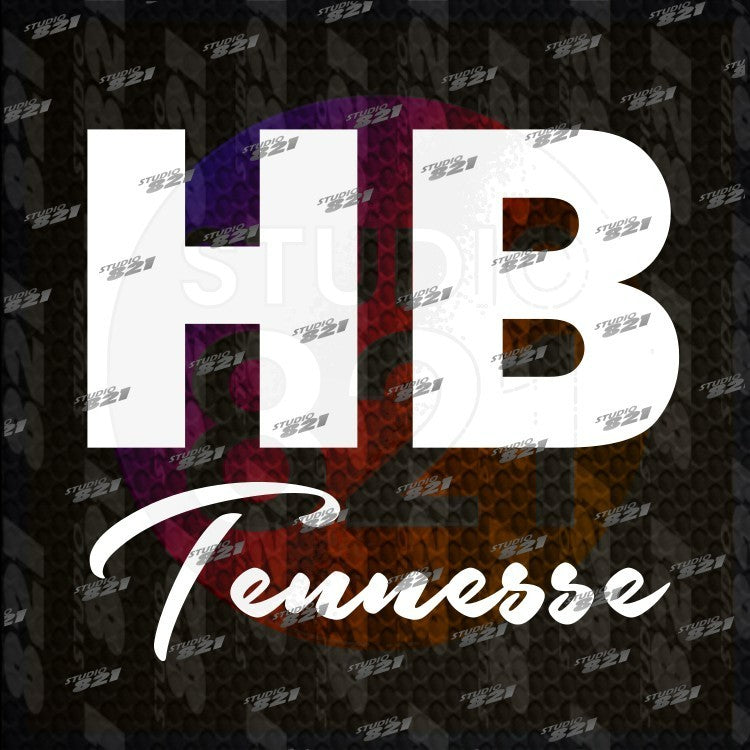 HOLLER BOYS HB and your State Creek Squad Decal CNC cut Decal Vinyl Sticker