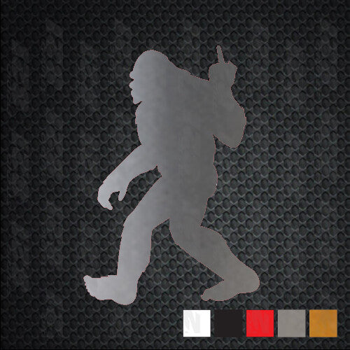 SASQUATCH BIGFOOT DONT CARE Sticker laptop phone Yeti car best cool truck