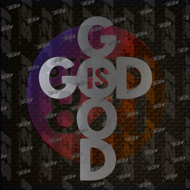 God Is Good Vinyl Die Cut Decal Sticker - Faith