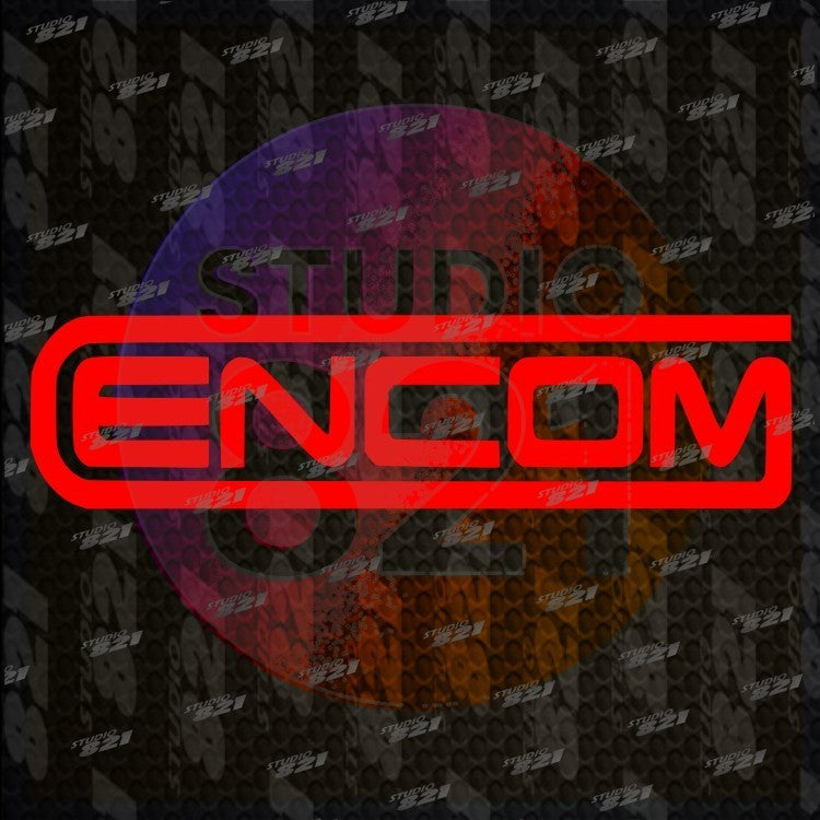 ENCOM logo TRON ARES - US Sticker laptop outdoor car window truck vinyl