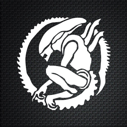 Alien ALIENS  Bumper Sticker Window  Laptop Car Truck Decal Vinyl