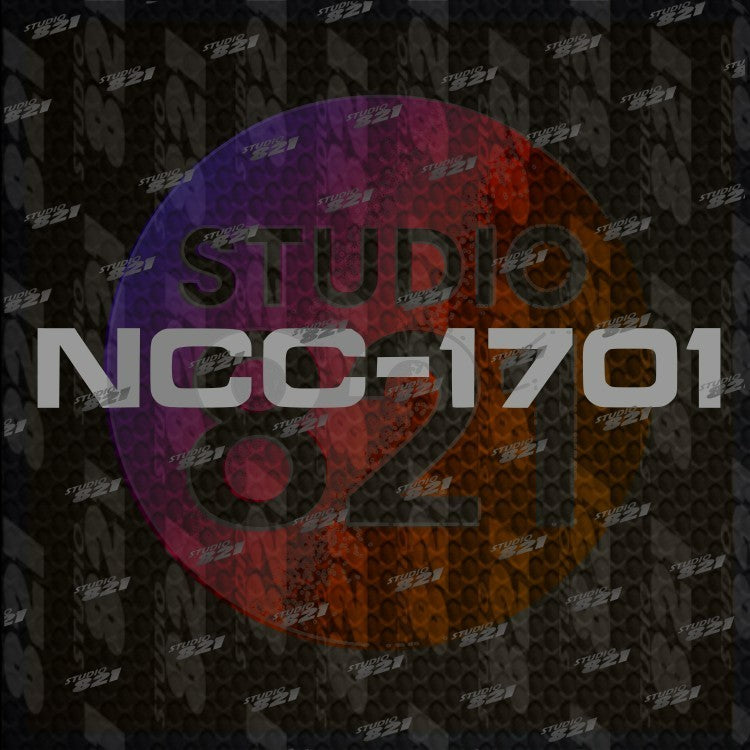 STAR TREK NCC-1701 Vinyl Transfer cut decal Sci-fi number Trekkie Sticker