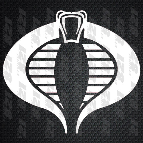 COBRA EMBLEM GI JOE Sticker laptop phone Indoor outdoor car window truck