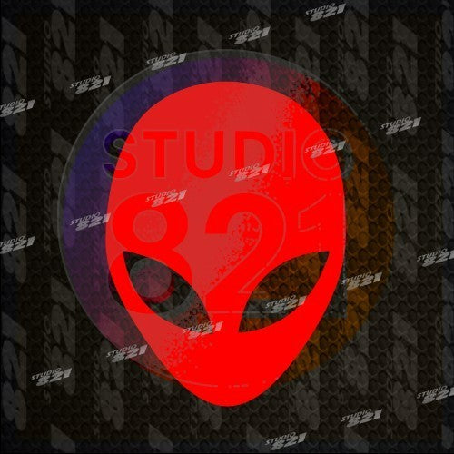 Alien Head vinyl decal- UFO area 51 encounters space Peace sticker decal New