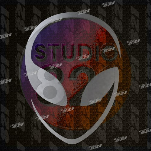 Alien vinyl decal- UFO area 51 encounters space stricker for cars trucks, window