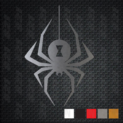 BLACK WIDOW SPIDER Decal Car Window Vinyl Decal Sticker laptop V2