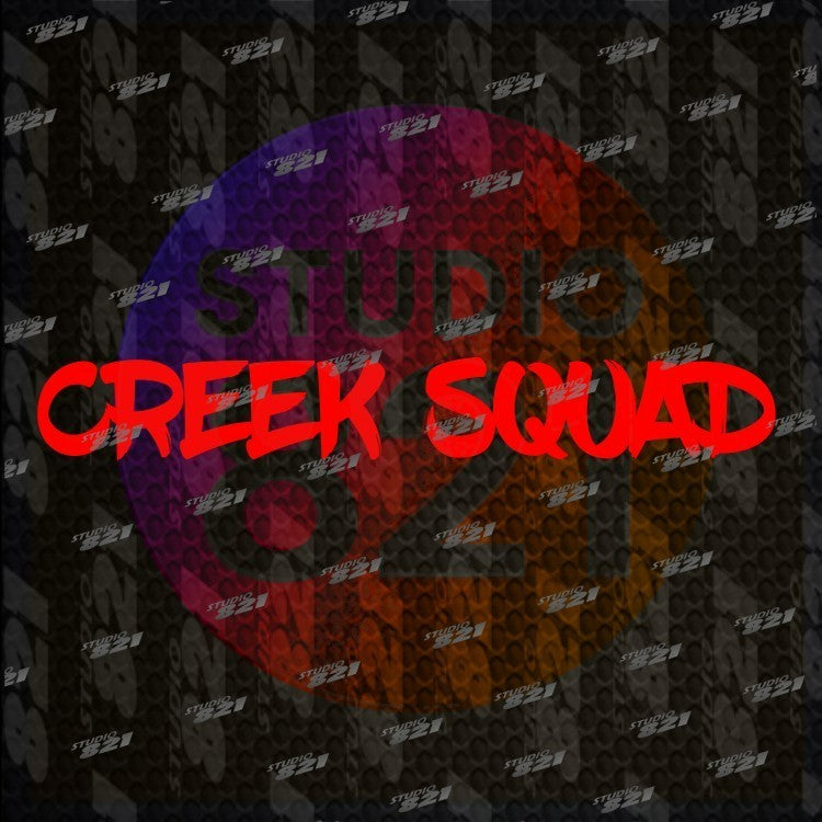 CREEK SQUAD HOLLER BOYS HB Creek Squad Decal CNC cut Decal Vinyl Sticker
