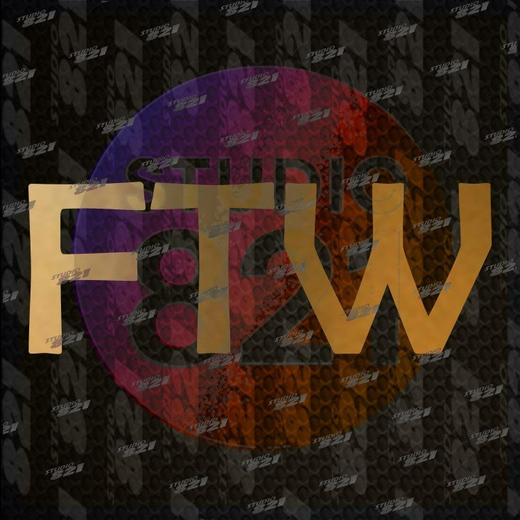 FTW Vinyl Decal Sticker - Forever Two Wheels Transfer Cut Stickers- For The Win