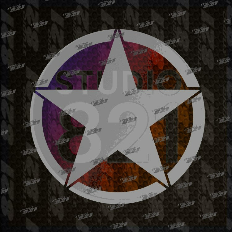 Star Emblem Vinyl Die Cut Decal Sticker - Army Military