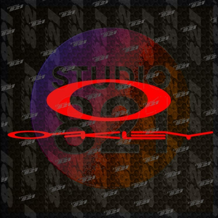 OAKLEY transfer cut decal sunglasses and sports wear sticker new