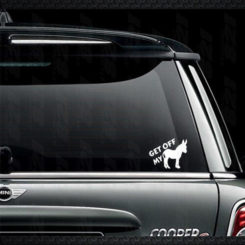 Get Off My ASS US Sticker laptop phone Yeti car best cool truck funny decal