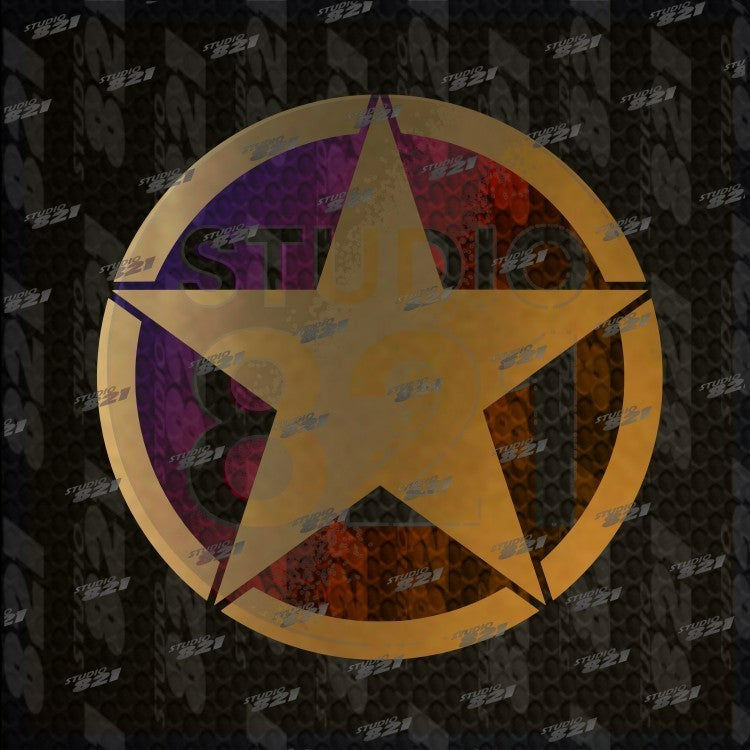 Star Emblem Vinyl Die Cut Decal Sticker - Army Military