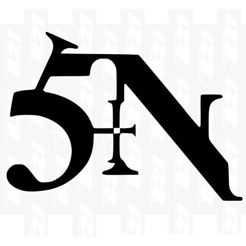 Nine Inch Nails NIN SIN Logo Car Window Laptop Guitar Vinyl Decal Sticker