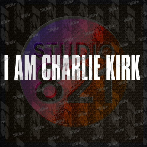 I AM CHARLIE KIRK Vinyl Decal Sticker - Die Cut weatherproof - Patriotism USA